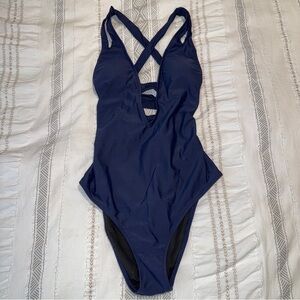 MOVING SALE🌟 Navy blue one piece swimsuit